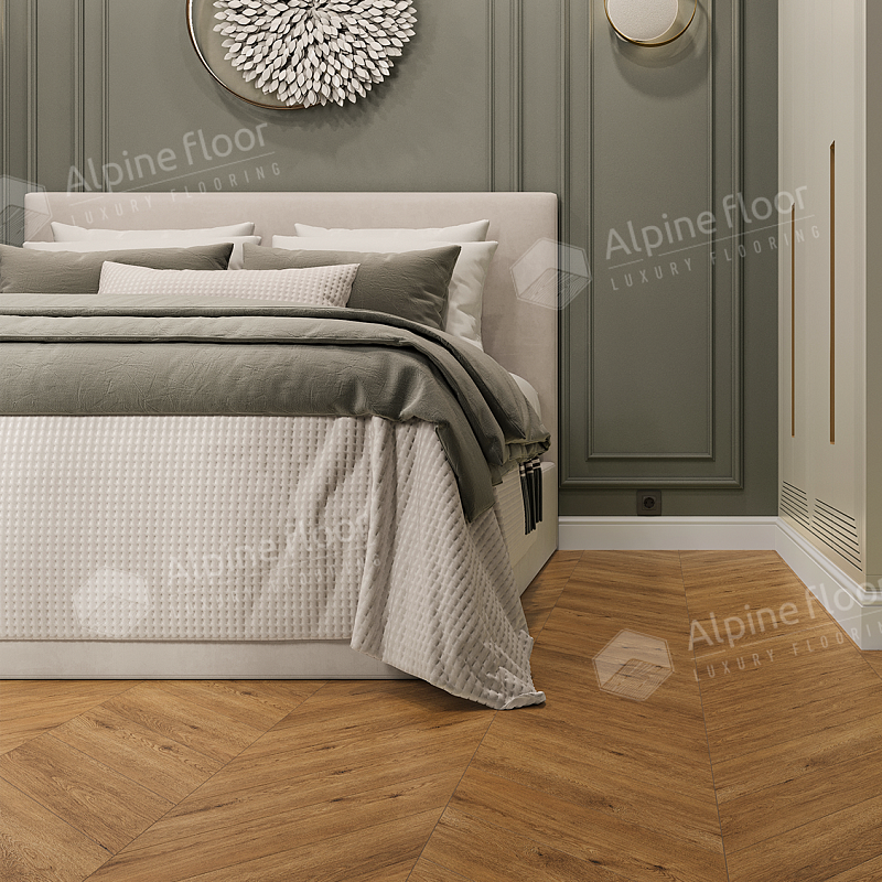 Кварцвинил Alpine Floor Chevron Alpine Eco 18-16 Tesoro