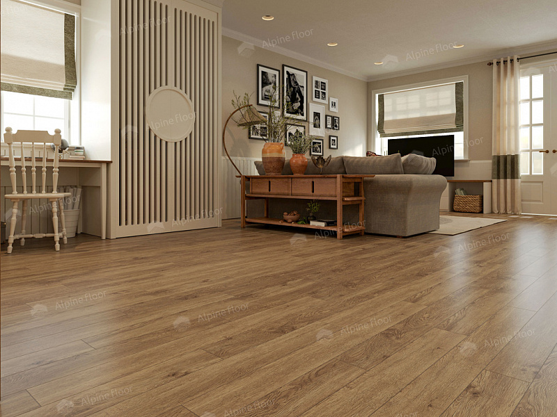 Кварцвинил Alpine Floor Grand Sequoia Village Eco 11-1007 Макадамия