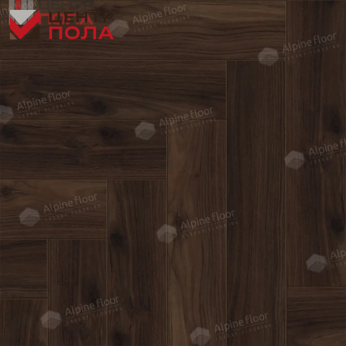 Ламинат AlpineFloor Herringbone 12 LF105-14 Дуб Абруццо