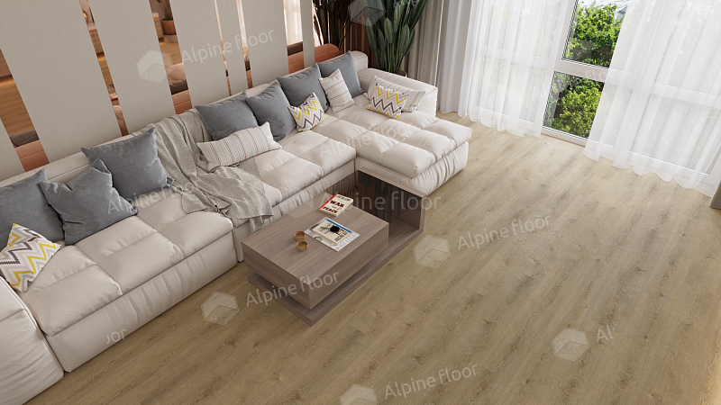 Кварцвинил Alpine Floor Solo Plus Еco 14-701 Комодо