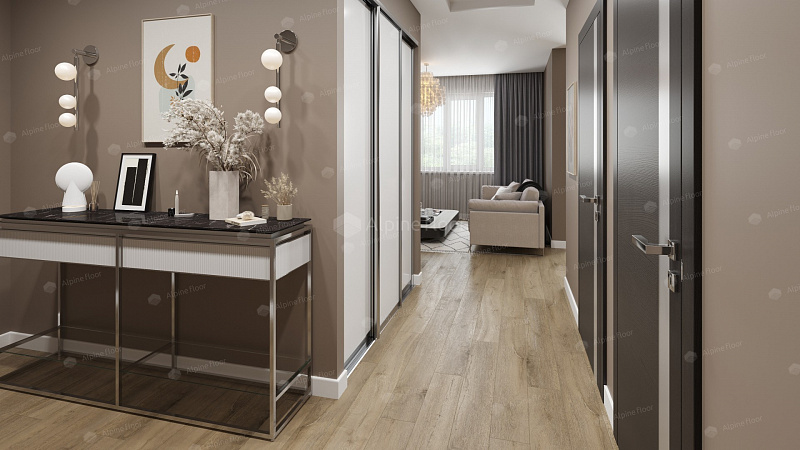 Кварцвинил Alpine Floor Premium XL Eco 7-13 Дуб Млечный