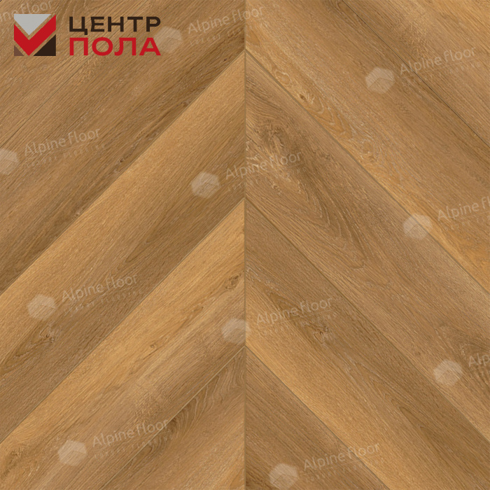 Кварцвинил Alpine Floor Chevron Alpine Eco 18-18 Баварский лес