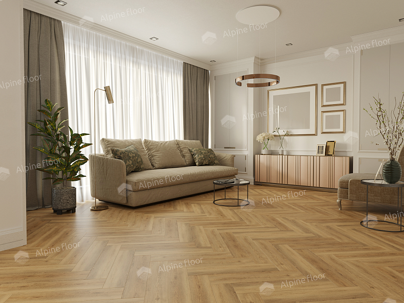 Кварцвинил Alpine Floor Parquet Light Еco 13-30 Дуб Буна