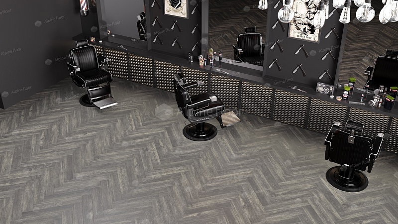Кварцвинил Alpine Floor Parquet Lvt Eco 16-8 Венге Грей