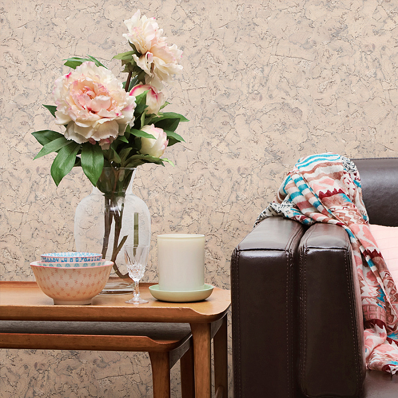 Настенное клеевое пробковое покрытие CorkStyle Wall Design Monte Silver