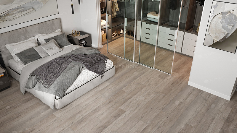 Кварцвинил Alpine Floor Premium XL Eco 7-15 Дуб Состаренный