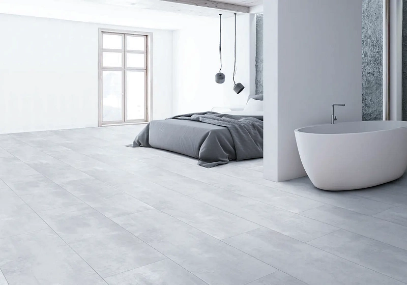 Ламинат Masterfloor by Kaindl 8.33 Aqualine Tile 4374 ST Concrete Opalgray