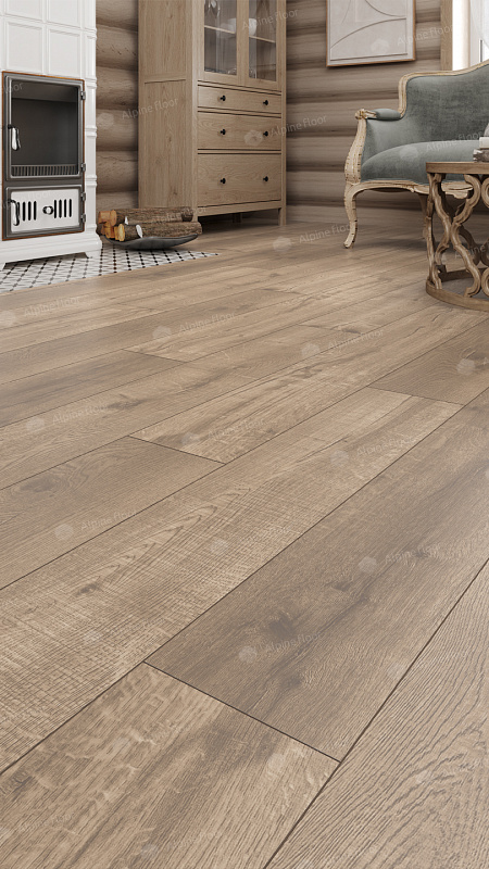 Кварцвинил Alpine Floor Real Wood Eco 2-5 Дуб натуральный